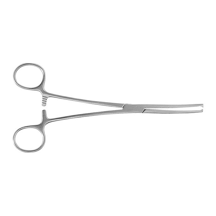 KOCHER-OCHSNER Затискач гемостатичний; зігнутий; із зубчиками; 1x2 зубчики; 18,0см, Tontarra Medizintechnik GmbH